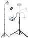 Victiv Phone Tripod Stand 85 Tall Cellphone Tripod for iPhone with Gooseneck Remote Flexible Portable Phone Stand for Recording Compatible with iPhone 14 13 12 Pro Android Camera