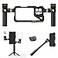 Freewell Genius Rig Cage for iPhone 16 Pro Max ToolFree Setup Multifunctional Tripod and Monopod Handles Bluetooth Remote