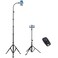 Elitehood 81 Tall Flexible Tripod Stand for iPhone with 17in Adjustable Gooseneck with Remote Compatible with iPhone 13 Pro Max 13 Pro 12 Pro Max Android Phone