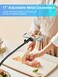 Elitehood 81 Tall Flexible Tripod Stand for iPhone with 17in Adjustable Gooseneck with Remote Compatible with iPhone 13 Pro Max 13 Pro 12 Pro Max Android Phone