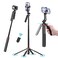 ULANZI MA09 71 Phone Tripod Selfie Stick Cell Phone Tripod Stand with Wireless Remote Control 360 for Rotation Travel Selfie Video Recording Live Compatible with iPhone Android Camera Action GoPro