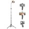 UBeesize 88 Flexible Phone Tripod with 1495 Gooseneck Remote and Phone Holder Overhead Cell Phone StandSelfie Stick for Video Recording Compatible with iPhone Android Phone Camera Black