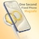 vimitty SEAJIC Magnetic Phone Tripod for iPhone 54 Selfie Stick Tripod with Remote and Metal Ring Phone for Video Recording Cell Phone Mount Stand for Cellphone White 54in