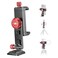 UBeesize Metal Phone Tripod Mount Cold Shoes with Arca QR Base 3 Control Knob 360 Cell Phone Tripod Adapter for iPhone Samsung Desktop Tripod Smartphone Holder for Video Streaming Vlogging Rig