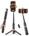 Kinwald Selfie Stick Tripod for iPhone Android 35 Portable Phone Tripod Stand with Bluetooth Remote 88 Mini Travel Tripod Cell Phone Tripod for Video Recording 14 Screw for Action Camera