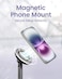 KraftGeek Magnetic Phone Tripod for iPhone MagSafe 66 Automatic Selfie Stick with Remote Portable Tripod Stand for Video Recording Travel Vlogging Black