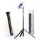 KraftGeek Magnetic Phone Tripod for iPhone MagSafe 66 Automatic Selfie Stick with Remote Portable Tripod Stand for Video Recording Travel Vlogging Black