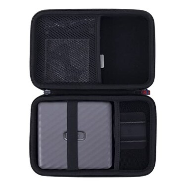 khanka for Fujifilm Instax Link Wide Printer Hard Travel Case Black