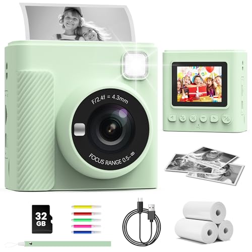 Tiatua Tiatua Kids Instant Print Camera 32GB