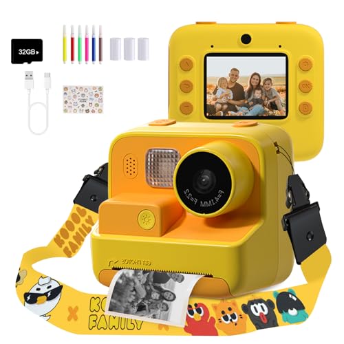mafiti Mafiti Kids Instant Print Digital Camera 32GB