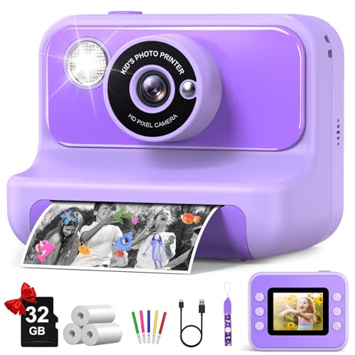 جو فانلي Gofunly Kids Camera Instant Print 32GB