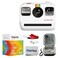 Polaroid Go Generation 2 Instant Film mini Camera White Bundled with Polaroid GO Color Film Double Pack Hard Carrying Case