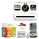 Polaroid Go Generation 2 Instant Film mini Camera White Bundled with Polaroid GO Color Film Double Pack Hard Carrying Case