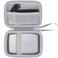 co2CREA Hard Travel Case Replacement for Fujifilm Instax Mini Link 3 2 1 Smartphone Printer Ash White Case Inside White