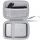 co2CREA Hard Travel Case Replacement for Fujifilm Instax Mini Link 3 2 1 Smartphone Printer Ash White Case Inside White
