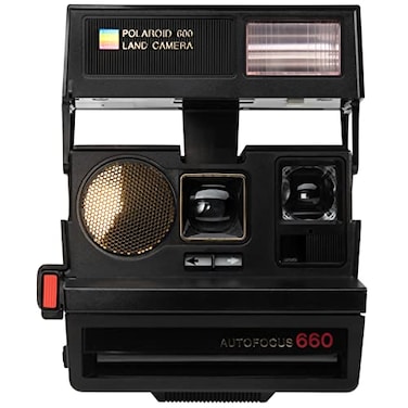 Impossible Polaroid 600 Sun 660 AF Camera Black 1376