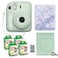 Fujifilm Instax Mini 12 Instant Camera Mint Green Fuji Film Value Pack 40 Sheets Shutter Accessories Bundle Incl Compatible Carrying Case Quicksand Beads Photo Album 64 Pockets