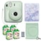 Fujifilm Instax Mini 12 Instant Camera Mint Green Fuji Film Value Pack 40 Sheets Shutter Accessories Bundle Incl Compatible Carrying Case Quicksand Beads Photo Album 64 Pockets