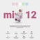 Fujifilm Instax Mini 12 Instant Camera Minimate Custom Case Fuji Instax Film 20 Sheets Twin Pack Pastel Blue