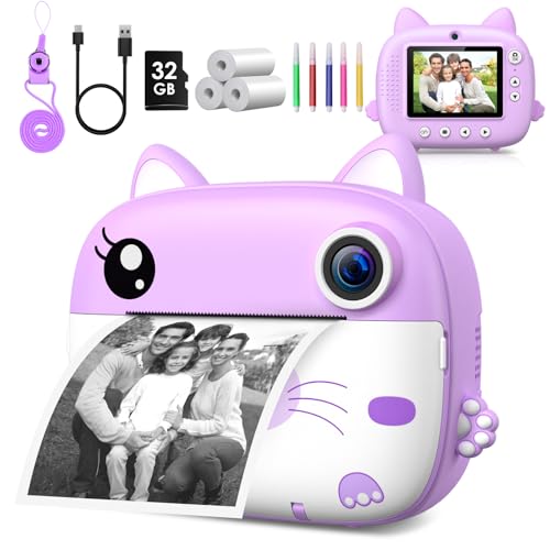 جرين كيندر Greenkinder Kids Camera Instant Print 32GB