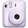 FUJIFILM INSTAX Mini 12 Instant Film Camera Lilac Purple Bundled with Instax Accessory Bundle Cleaning Cloth 8 Items