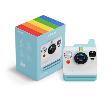 Polaroid Now 3rd Generation IType Instant Film Camera Arctic Blue Camera Only No Film 9157