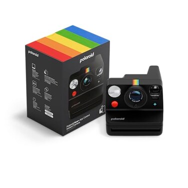 Polaroid Now 3rd Generation IType Instant Film Camera Bluetooth Connected App Controlled Black Camera Only No Film 9160