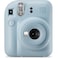 Fujifilm Instax Mini 12 Instant Camera Pastel Blue with Sandisk 32 GB USB Flash Drive 40 Sheets Fujifilm Instax Mini Film and Sunshine Photo Microfiber Cleaning Cloth Bundle