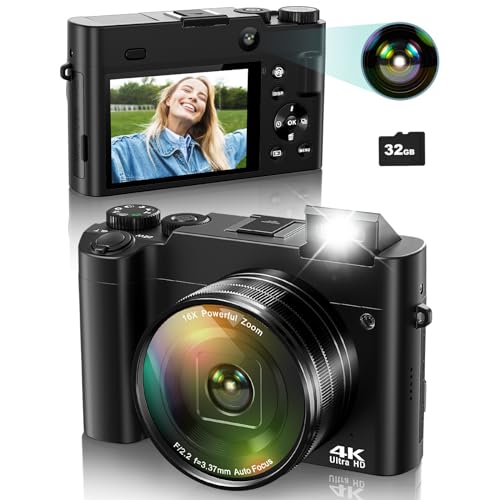 toauite Toauite 4k Digital Camera 32GB