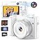 Zostuic 4K Digital Camera 64MP Front Rear with Autofocus AntiShake 3 Selfie Vlogging Camera Ultra Bright Flash 16X Zoom White