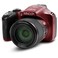 Minolta Pro Shot 20MP Digital Camera 67x Optical Zoom Full 1080p HD Video Optical Image Stabilization WiFi 3inch Articulating LCD Screen 27 Scene Modes Includes 16GB SD Card Red