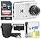 The Imaging World Kodak PIXPRO FZ45 16MP Digital Camera 4X Optical Zoom 27mm Wide Angle 1080P Full HD Video 27 LCD Camera White 64GB Card and Reader Case Memory Wallet Tripod Cleaning Bundle