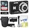 The Imaging World Kodak PIXPRO FZ55 Black 16MP Digital Camera 5X Optical Zoom 28mm Wide Angle 1080P Full HD Video 27 LCD Camera 64GB Card and Reader Case Memory Wallet Tripod Cleaning Bundle