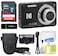 The Imaging World Kodak PIXPRO FZ55 Black 16MP Digital Camera 5X Optical Zoom 28mm Wide Angle 1080P Full HD Video 27 LCD Camera 64GB Card and Reader Case Memory Wallet Tripod Cleaning Bundle