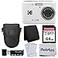 PHOTO4LESS Kodak PIXPRO FZ45 Digital Camera Black Point Shoot Camera Case Transcend 64GB SD Memory Card Trifold Memory Card Wallet HiSpeed SD USB Card Reader More White