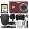 PHOTO4LESS Kodak PIXPRO FZ45 Digital Camera 32GB Memory Card Point and Shoot Camera Case Extendable Monopod Lens Cleaning Pen LCD Screen Protectors Table Top Tripod Ultimate Bundle Red