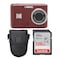 PHOTO4LESS Kodak PIXPRO FZ45 Digital Camera Point Shoot Camera Case Sandisk 128GB SDXC Memory Card
