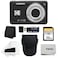PHOTO4LESS Kodak PIXPRO FZ55 Digital Camera Black Black Point Shoot Camera Case Transcend 64GB SD Memory Card Trifold Memory Card Wallet HiSpeed SD USB Card Reader More