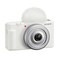 Sony ZV1F Vlog Camera for Content Creators and Vloggers White