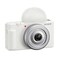 Sony ZV1F Vlog Camera for Content Creators and Vloggers White