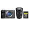Sony FX3 FullFrame Cinema Line Camera FE 2470mm f28 GM II Lens Bundle Tough 160GB CFexpress Type A Memory Card for Digital Video 3 Items