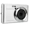 AgfaPhoto AGFA Photo Realishot DC5500 Compact Digital Camera 24 MP 24 Inch LCD Screen 8X Digital Zoom HD 720p Video External SD Memory Card Lithium Battery Silver