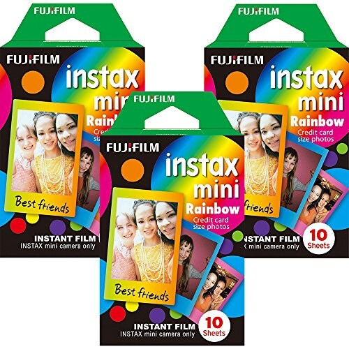 fujifilm Fujifilm Instax Mini Instant Multi Colored Film 10 Sheets 3 Pack 10 SHEETS