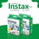 Fujifilm Instax Wide Instant Films for Fuji Instax Wide 40 Exposures BluebirdSales Microfiber Cleaning Cloth