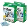 Fujifilm Instax Wide Instant Films for Fuji Instax Wide 40 Exposures BluebirdSales Microfiber Cleaning Cloth