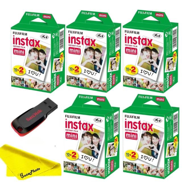 fujifilm Fujifilm Instax Mini Instant Camera Film 32GB