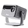 Futuzen Projector Compatible with Netflix 360 Rotatable Proyector 600 ANSI Smart Projector with 500 Apps Voice Control WiFi and Bluetooth 4K Support 150 Display for Bedroom Home Theater