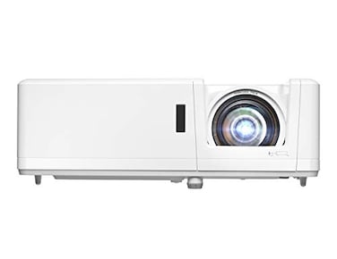 Optoma GT1090HDR Short Throw Laser Home Theater Projector 4K HDR Input LampFree Reliable Operation 30000 hours Bright 4200 lumens for Day and Night Short Throw