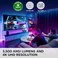 ViewSonic LX7004K 3500 Lumens 4K Laser Projector 240Hz and 42ms for Smooth Home Entertainment 136x Optical Zoom HV Keystone and 360Degree Projection for Flexible Setup and Dual HDMI Inputs