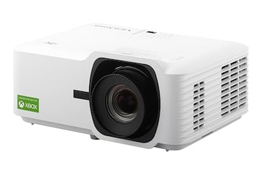 ViewSonic LX7004K 3500 Lumens 4K Laser Projector 240Hz and 42ms for Smooth Home Entertainment 136x Optical Zoom HV Keystone and 360Degree Projection for Flexible Setup and Dual HDMI Inputs
